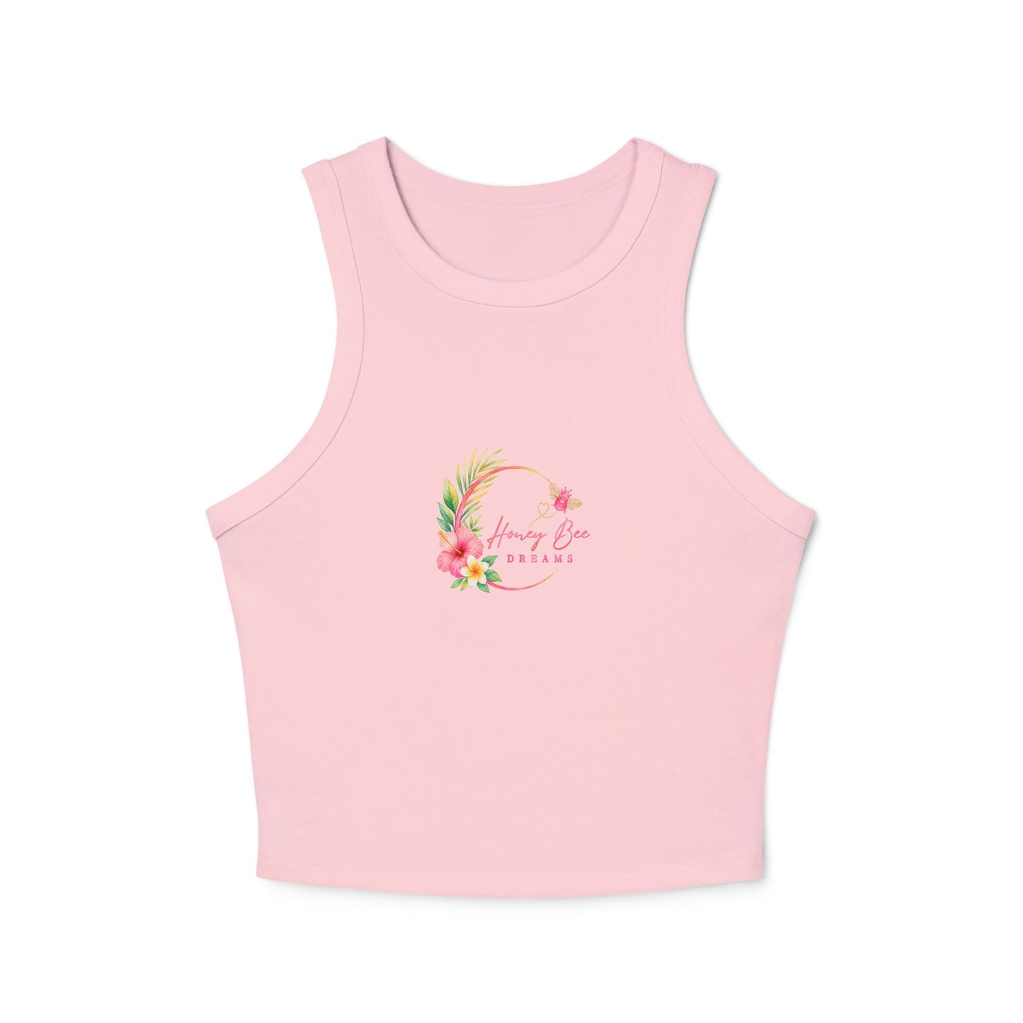 Honey Bee Dreams Ribbed Crop Top