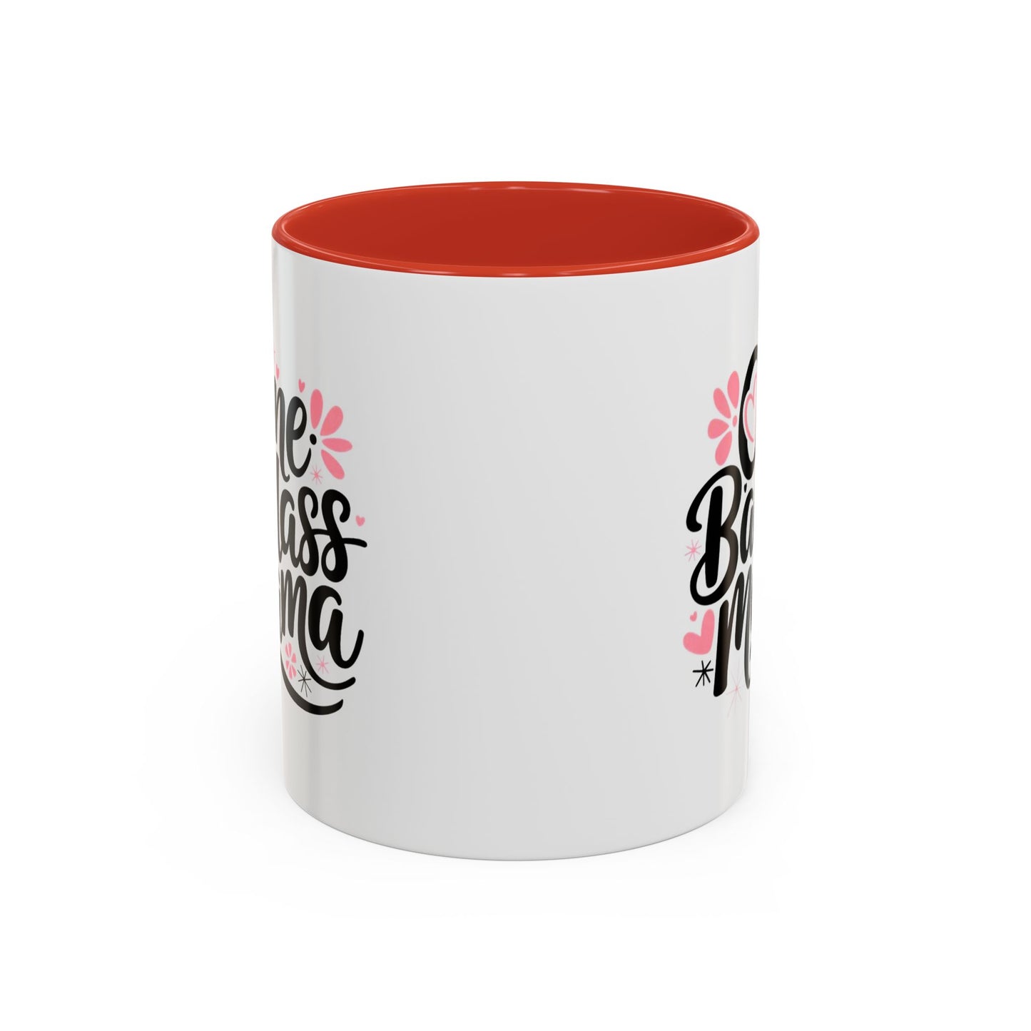 Mug - One Badass Mama Accent Coffee Mug - Perfect Gift for Moms