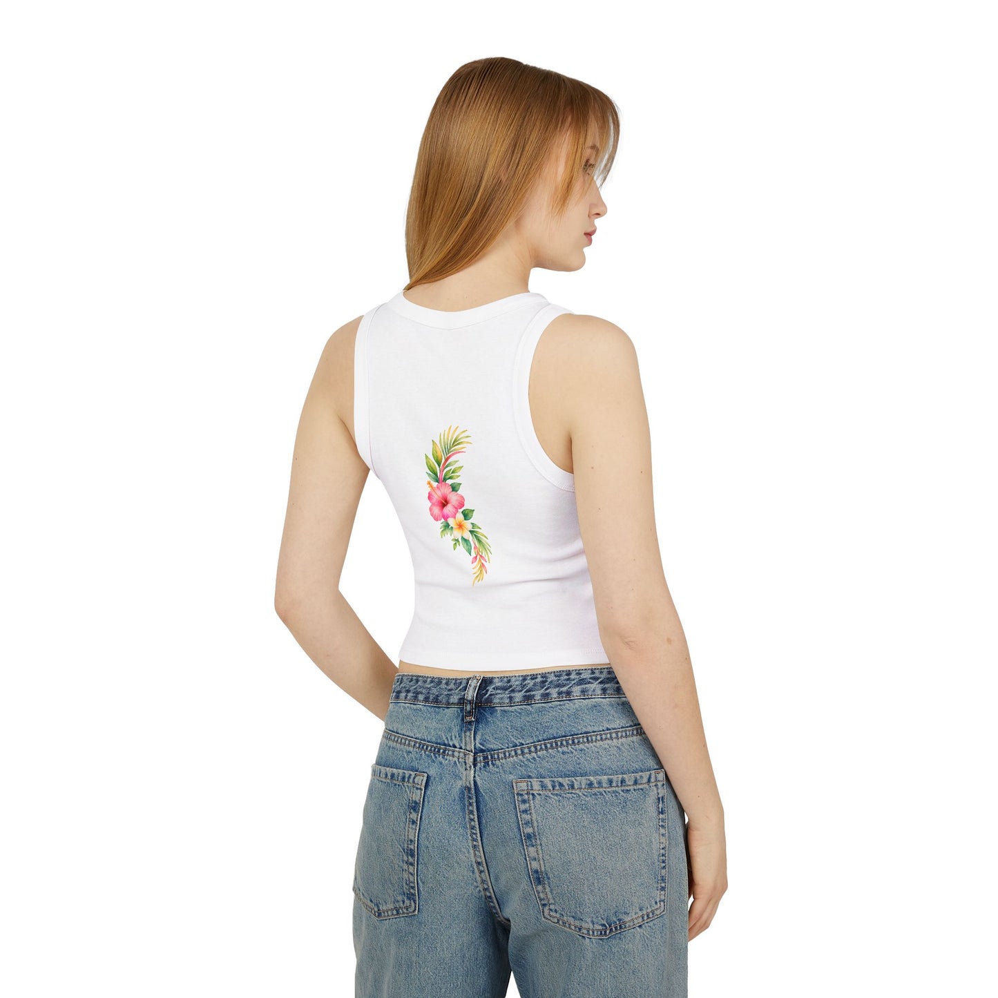 Honey Bee Dreams Ribbed Crop Top