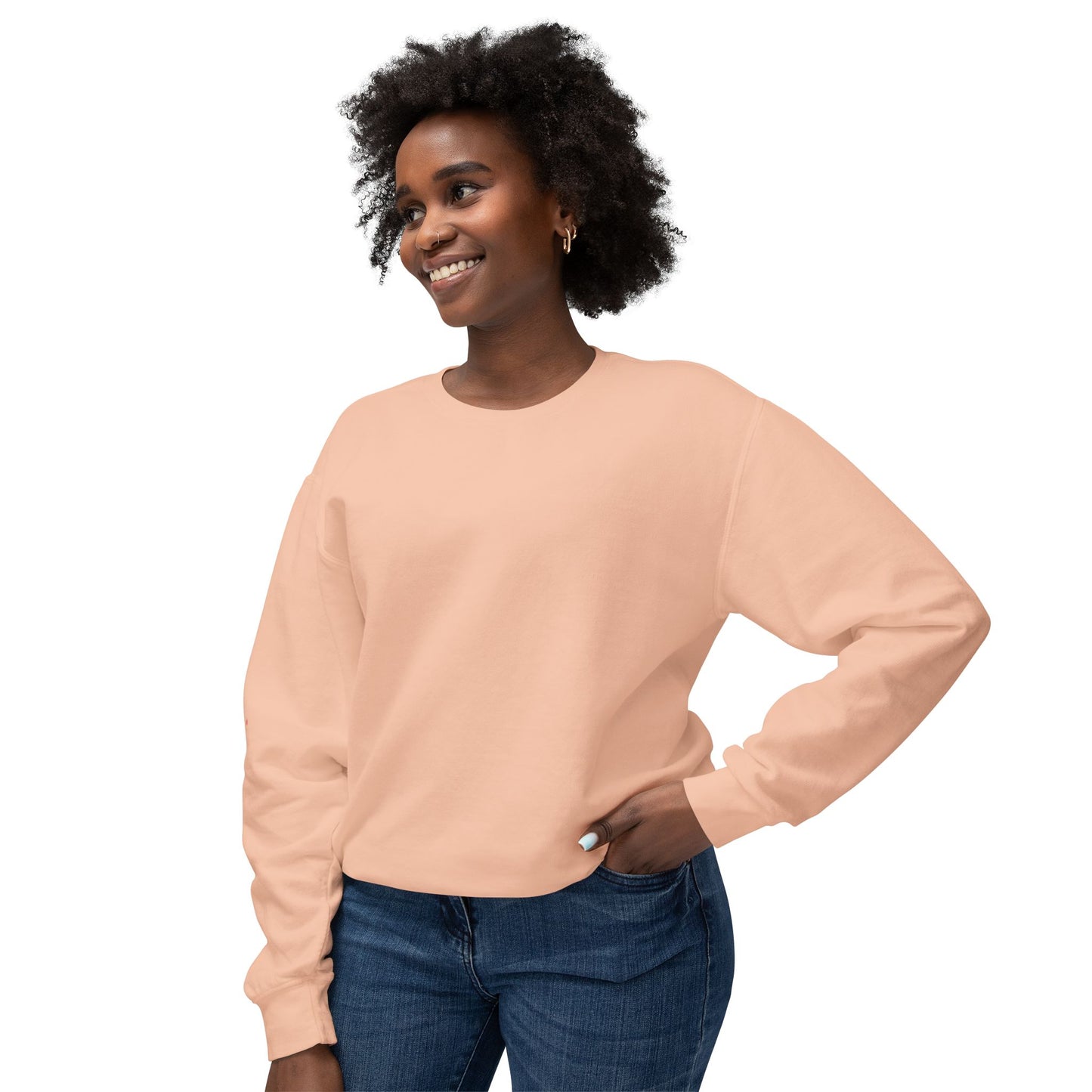 Honey Bee Dreams Sleeve Logo Crewneck Sweatshirt