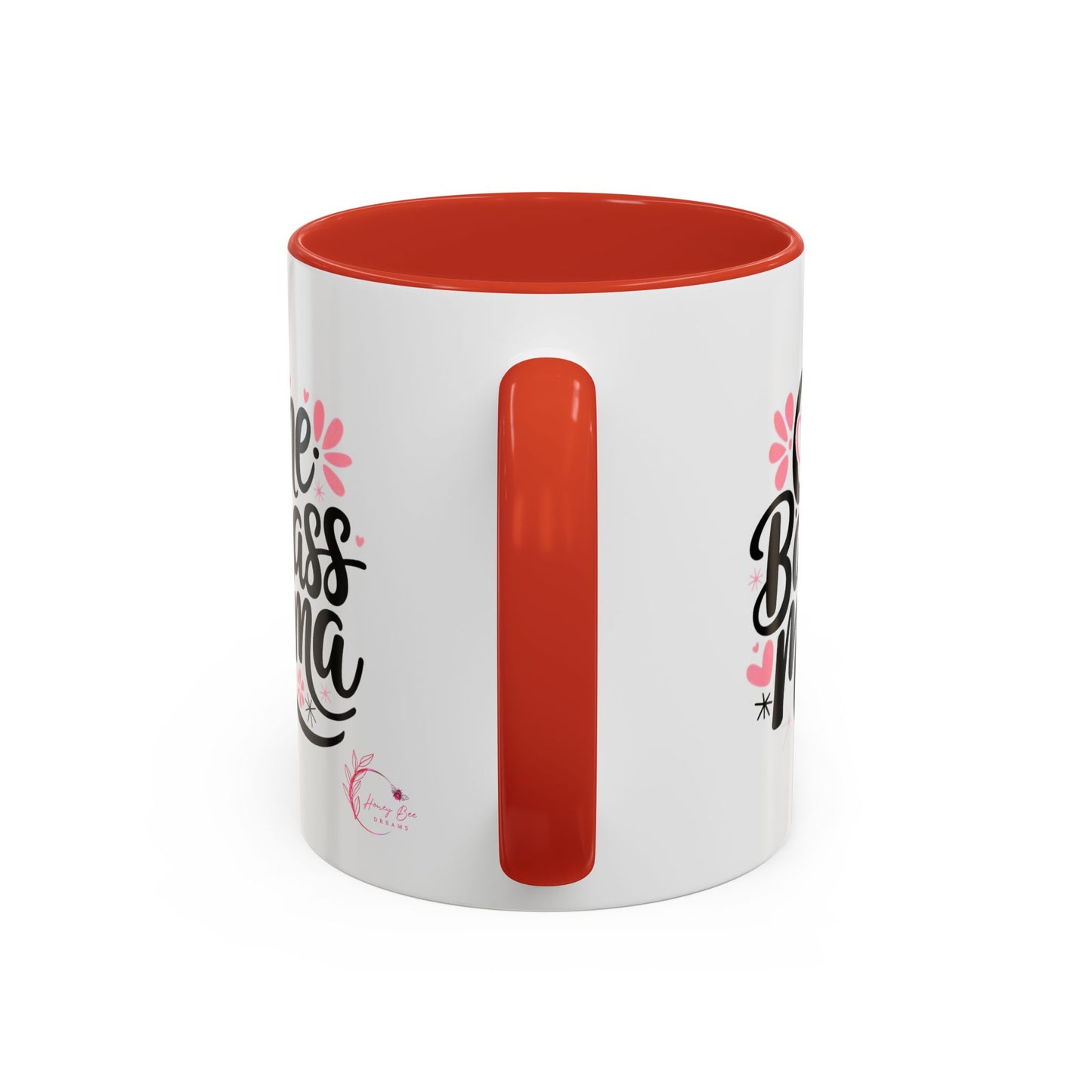 Mug - One Badass Mama Accent Coffee Mug - Perfect Gift for Moms