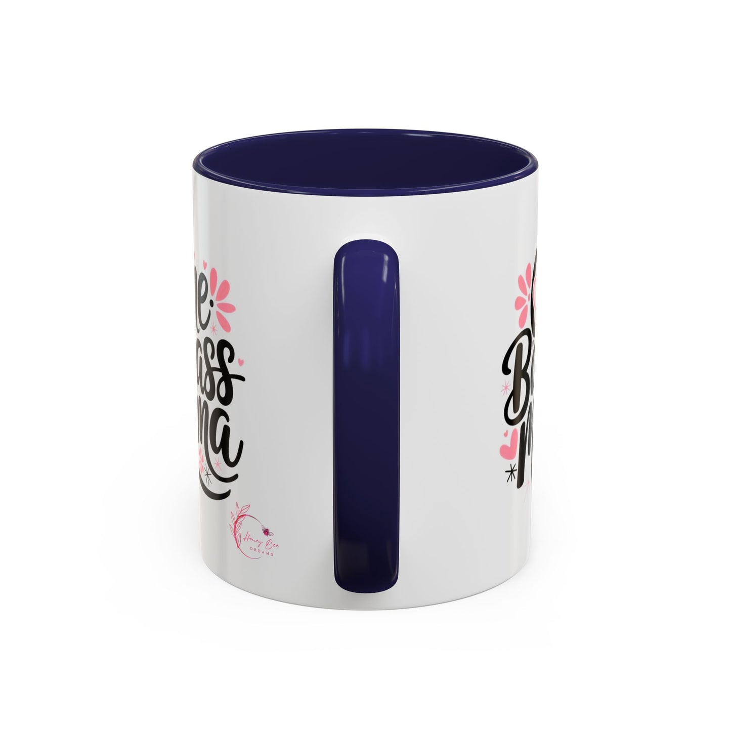 Mug - One Badass Mama Accent Coffee Mug - Perfect Gift for Moms