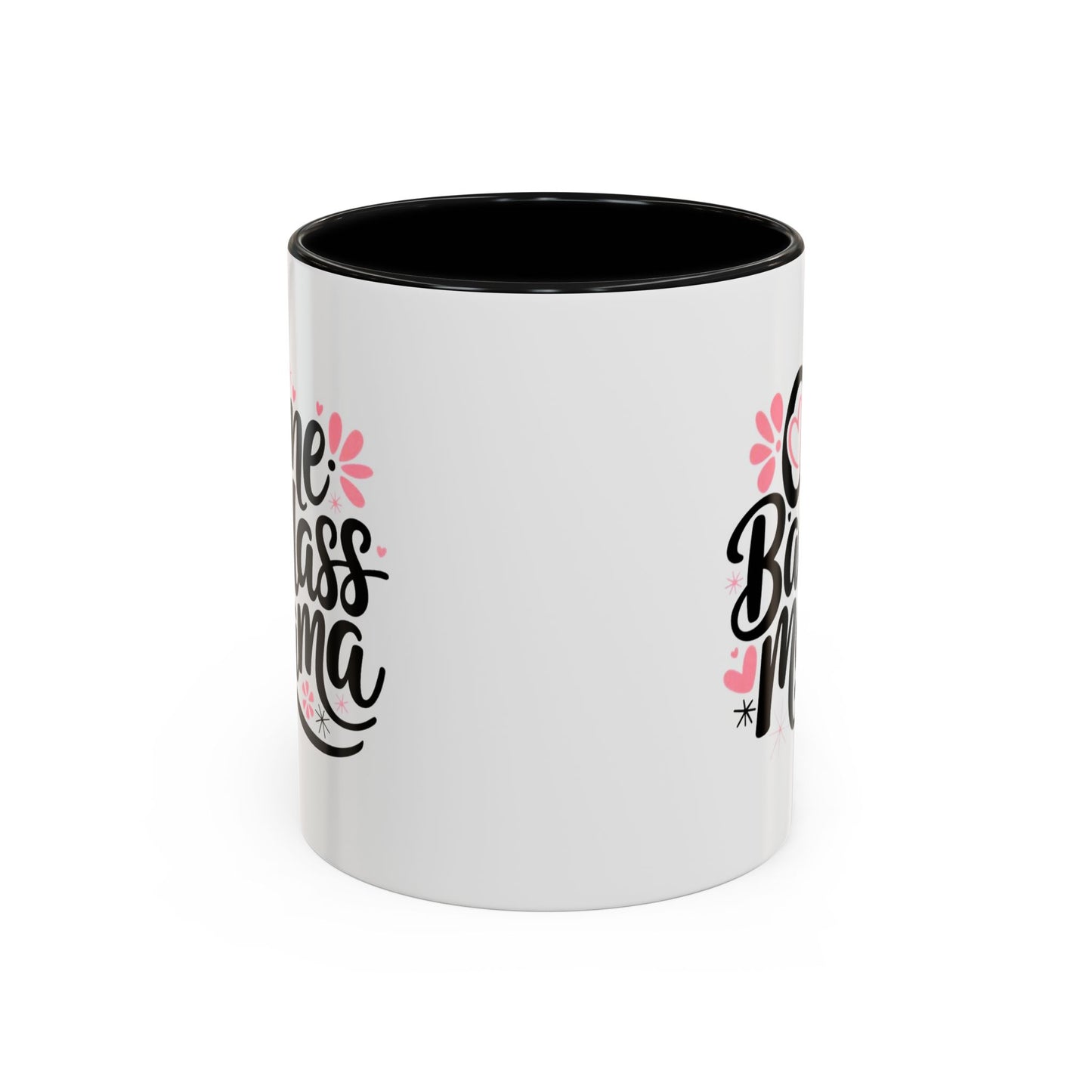 Mug - One Badass Mama Accent Coffee Mug - Perfect Gift for Moms