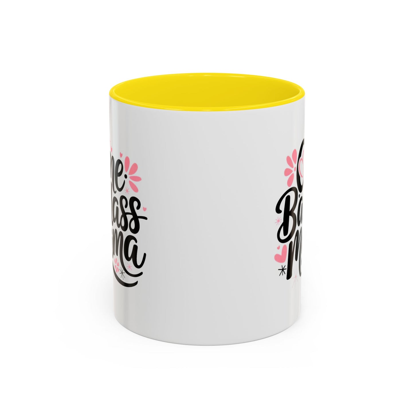 Mug - One Badass Mama Accent Coffee Mug - Perfect Gift for Moms