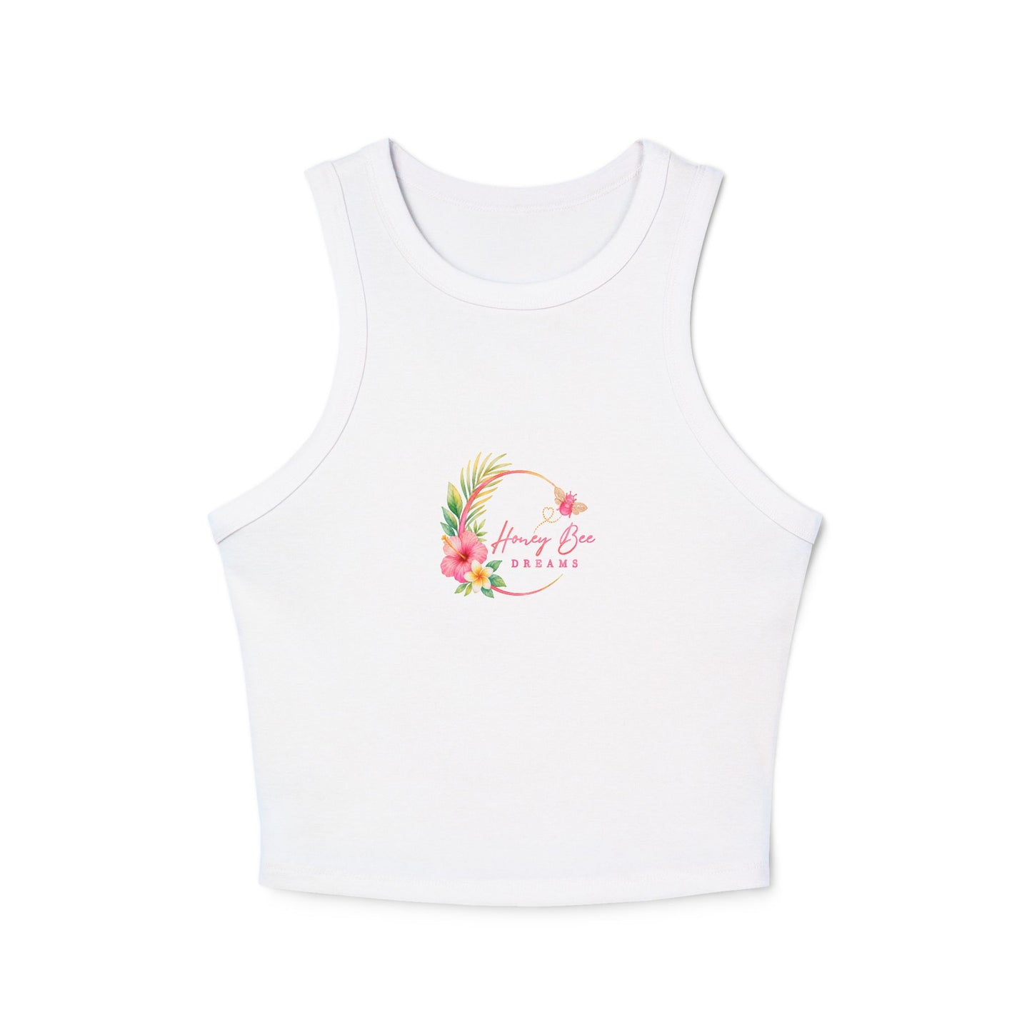 Honey Bee Dreams Ribbed Crop Top