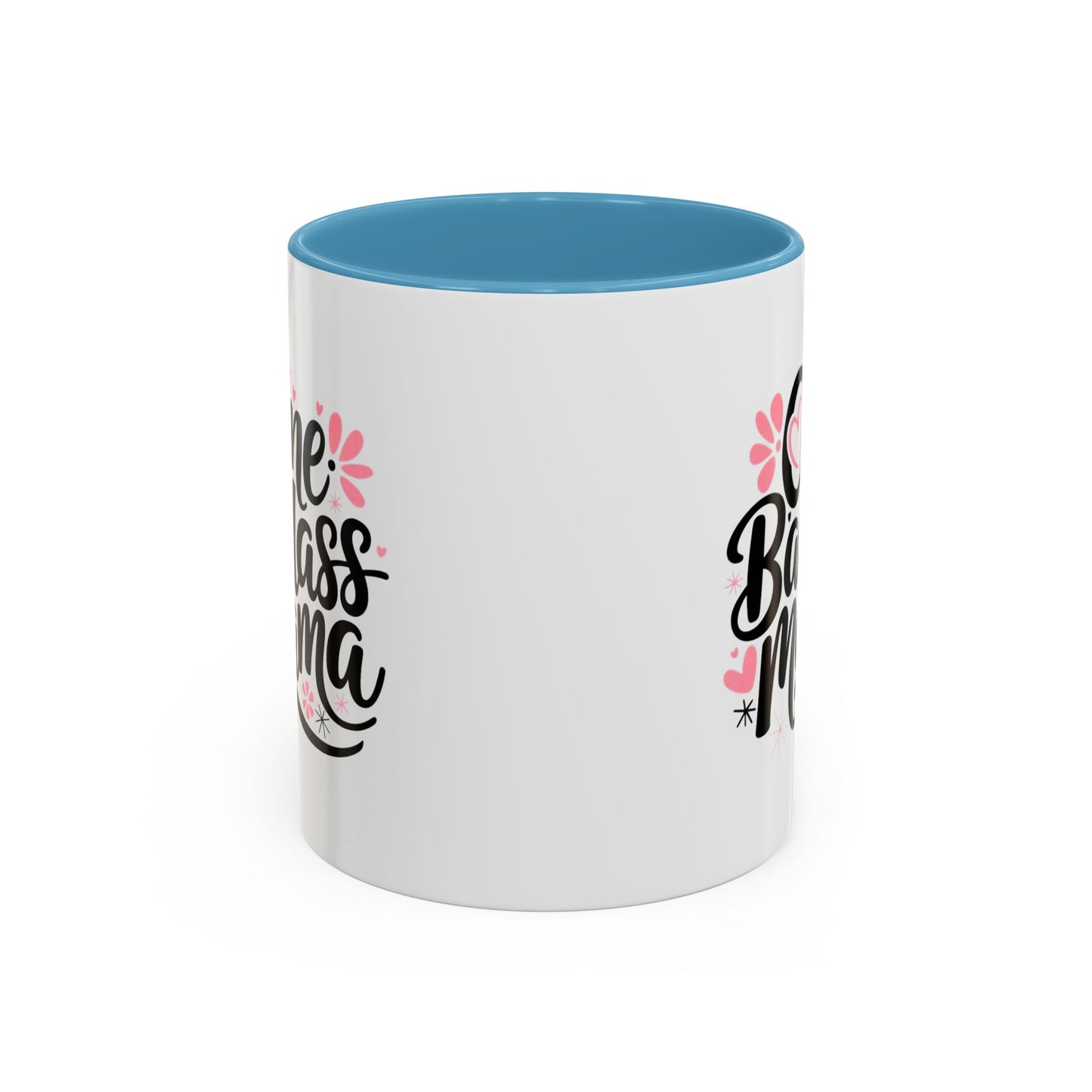 Mug - One Badass Mama Accent Coffee Mug - Perfect Gift for Moms